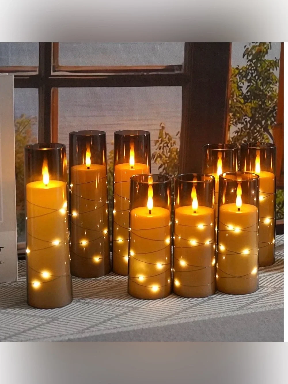 Kakoya Flameless LED Candles with Timer